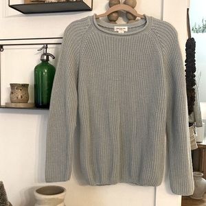 Jones New York Baby Blue Knit Sweater